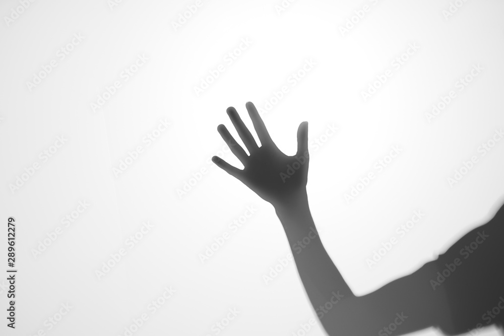 hands isolated on black background hands isolated on black background