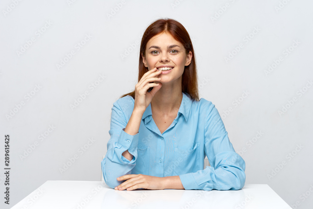 young woman talking on the phone young woman talking on the phone