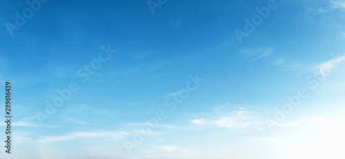 Photography white cloud with blue sky background