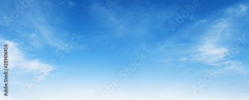 white cloud with blue sky background photo
