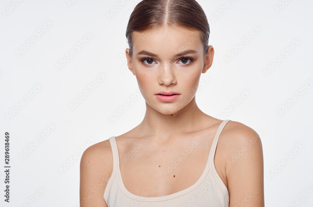 portrait of young woman portrait of young woman