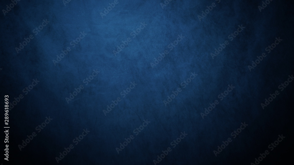 Dark, blurred, simple background, blue black abstract background blur gradient - obrazy, fototapety, plakaty 