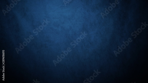 Fotografia Dark, blurred, simple background, blue black abstract background blur gradient