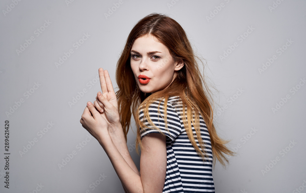 portrait of woman with perfect skin and makeup portrait of woman with perfect skin and makeup