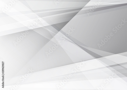 White and grey background. Corporate technology modern design. Pattern style geometric. Abstract modern background used about technology or product presentation backdrop. Vector illustration.