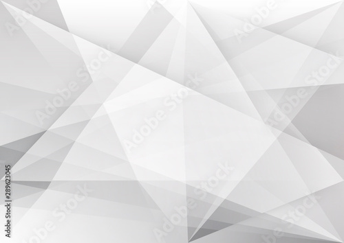 White and grey background. Corporate technology modern design. Pattern style geometric. Abstract modern background used about technology or product presentation backdrop. Vector illustration.