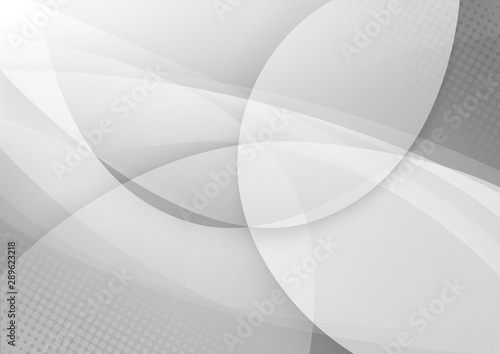 White and grey background. Corporate technology modern design. Pattern style geometric. Abstract modern background used about technology or product presentation backdrop. Vector illustration.