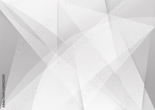 White and grey background. Corporate technology modern design. Pattern style geometric. Abstract modern background used about technology or product presentation backdrop. Vector illustration.