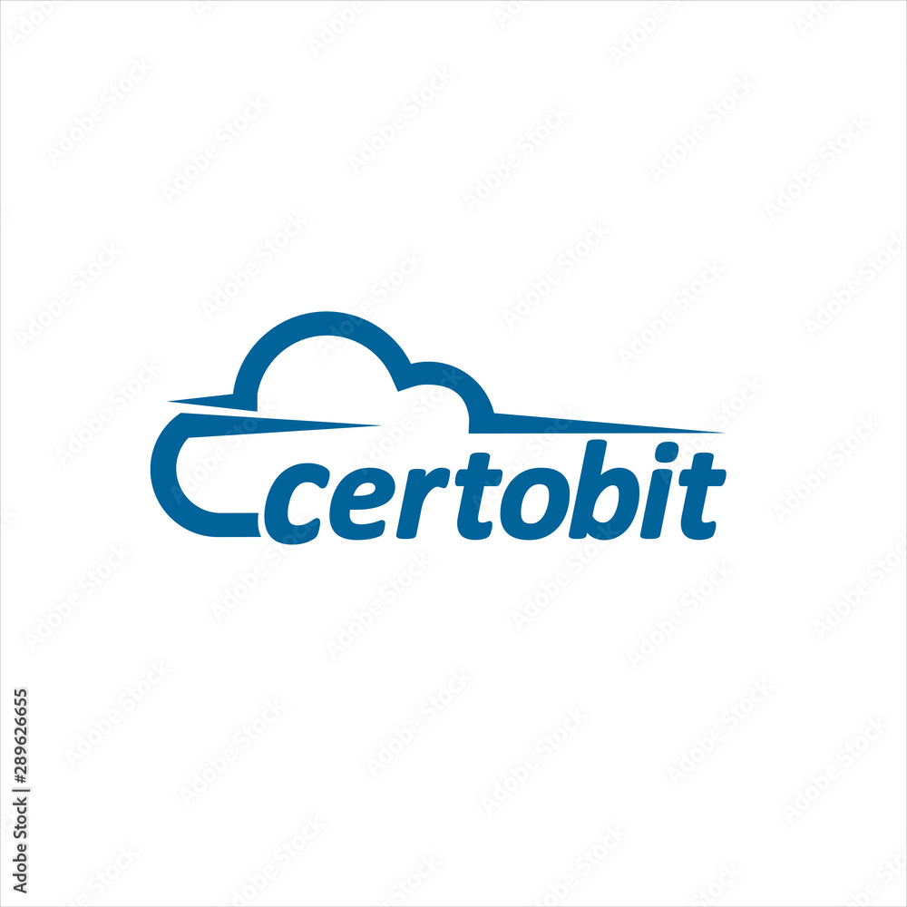 Fast Cloud Logo Design Vector Illustration Template Idea Fast Cloud Logo Design Vector Illustration Template Idea