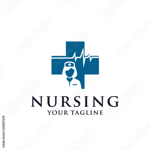 Nurse Logo Design Inspiration and Idea