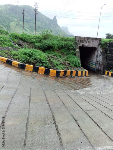 Canvas Print Nature photo of mumbra india bridge over the river bridge, nature, landscape, ro