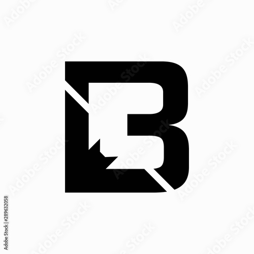 bat logo formed the letter B