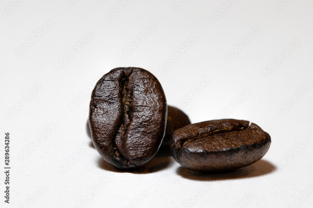 Obraz premium Coffee Beans; Macro Image 