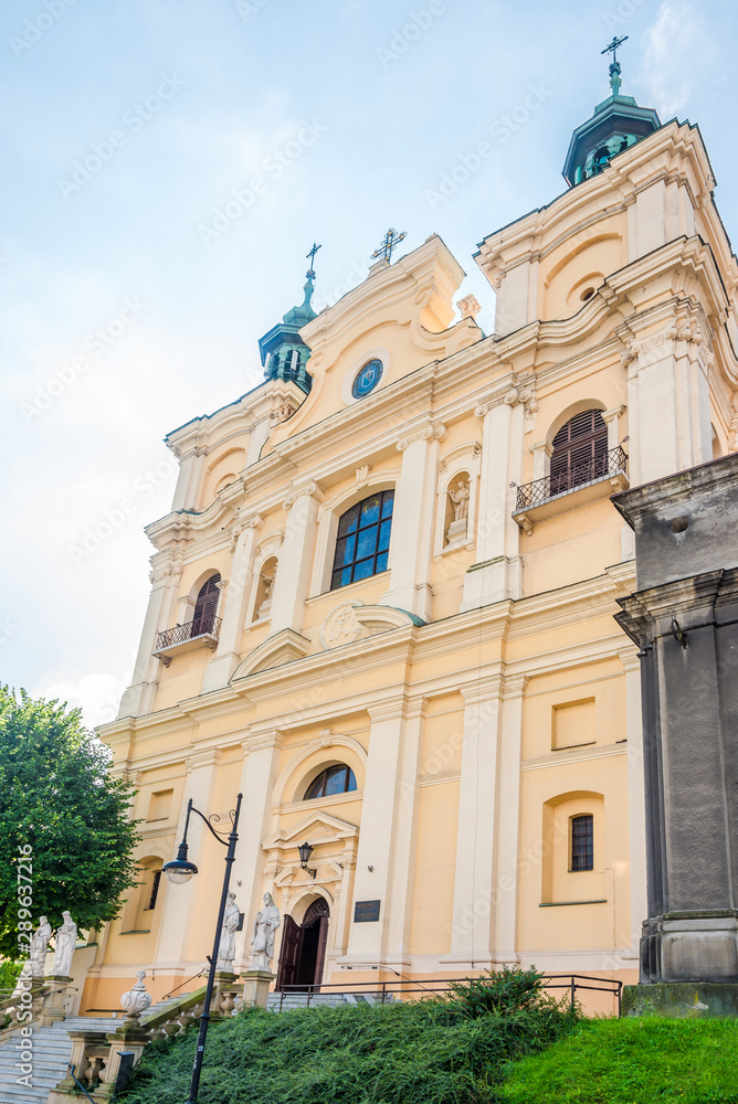 View at the Greek Catholic Church of Saint John the Baptist in Przemysl - Poland