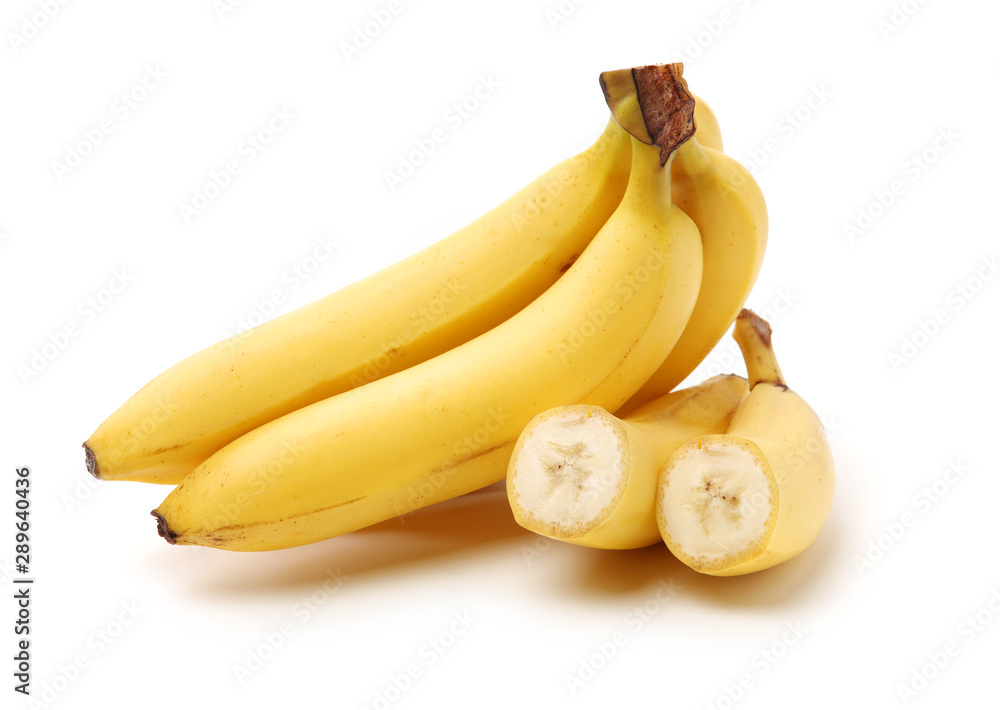 Bunch of bananas isolated on white background Bunch of bananas isolated on white background