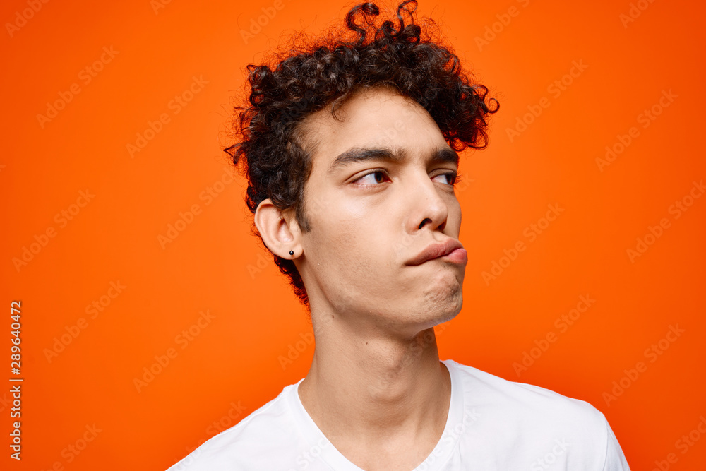 portrait of young man portrait of young man