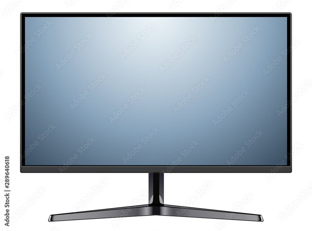Monitor TV isolated Monitor TV isolated