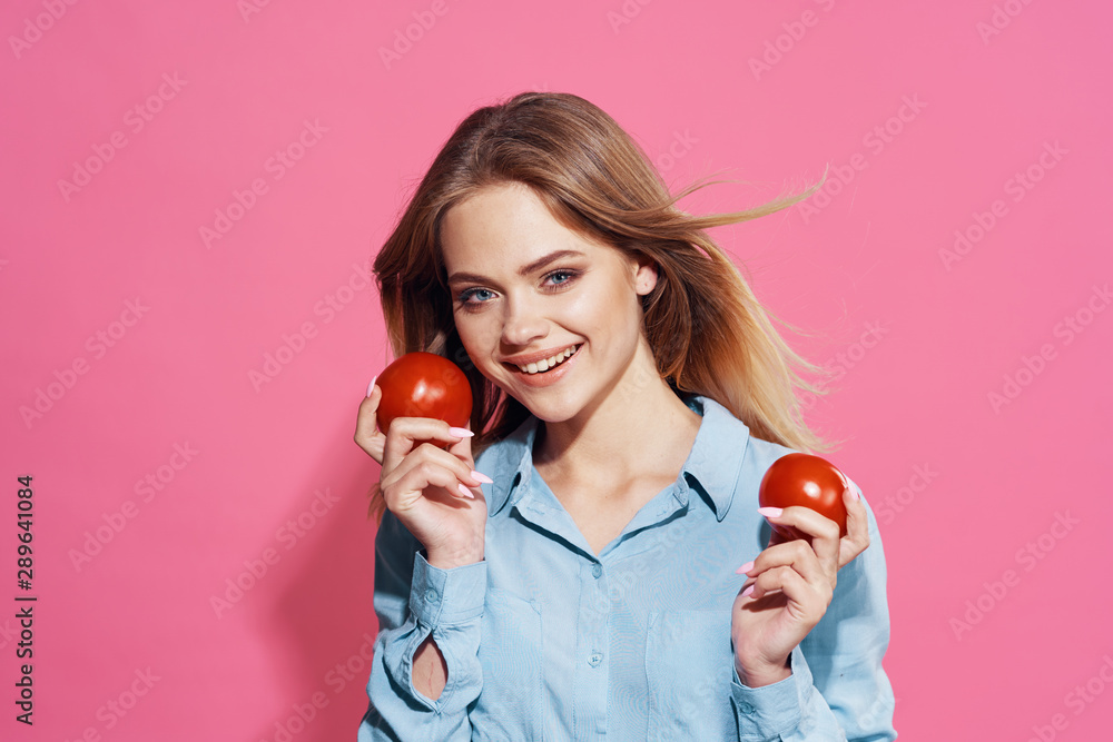 girl with apple girl with apple