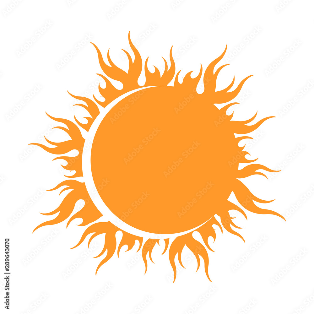 yellow sun burst star symbol Sun icon logo design vector illustration a Sunshine element yellow sun burst star symbol Sun icon logo design vector illustration a Sunshine element