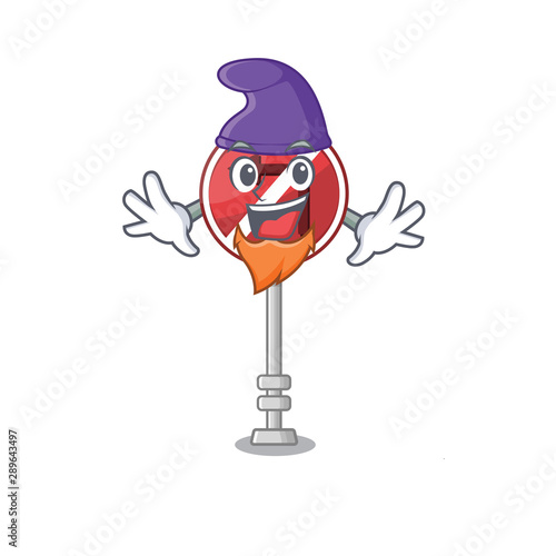 Elf no left turn on the mascot