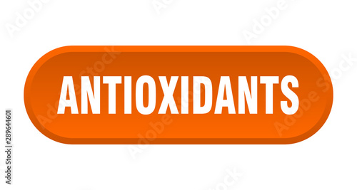 antioxidants button. antioxidants rounded orange sign. antioxidants
