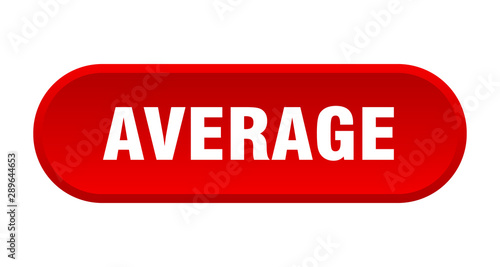 average button. average rounded red sign. average