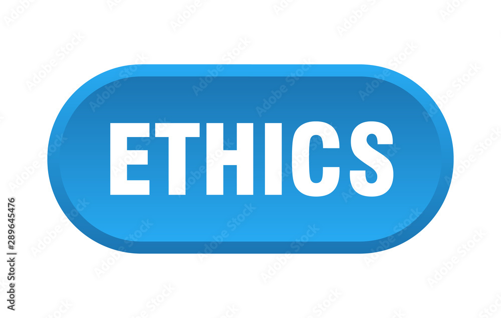 ethics button. ethics rounded blue sign. ethics ethics button. ethics rounded blue sign. ethics