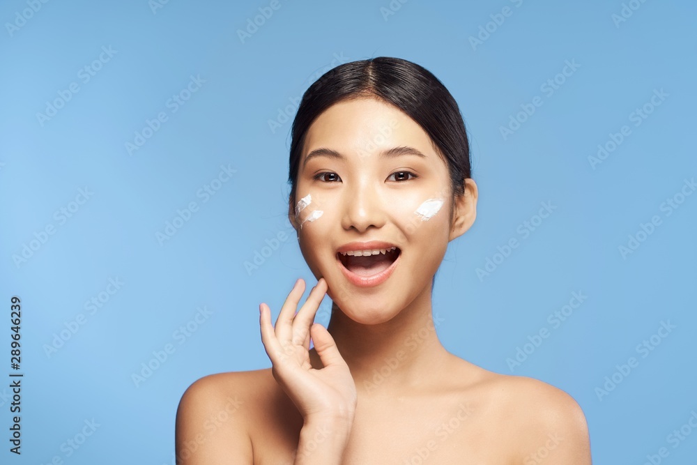 portrait of young beautiful woman with perfect skn portrait of young beautiful woman with perfect skn