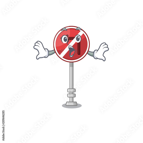 Surprised no left turn with cartoon shape