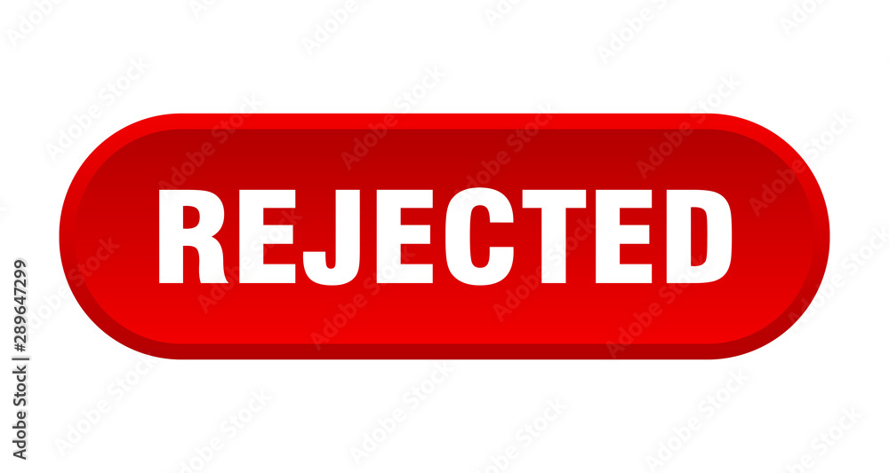 rejected button. rejected rounded red sign. rejected rejected button. rejected rounded red sign. rejected