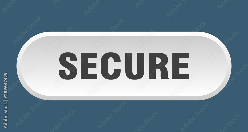 secure button. secure rounded white sign. secure secure button. secure rounded white sign. secure