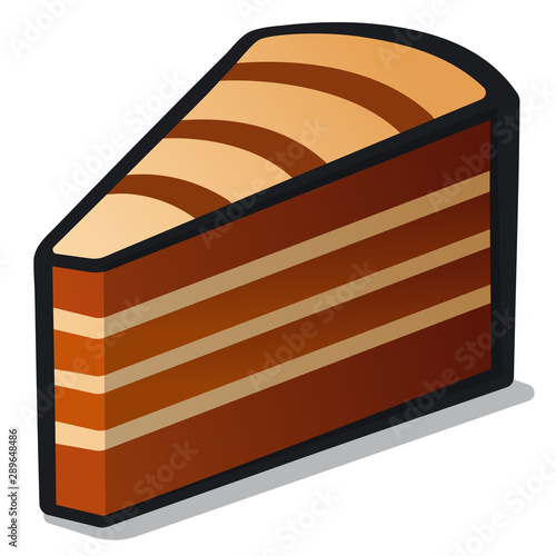 slice of tart cake