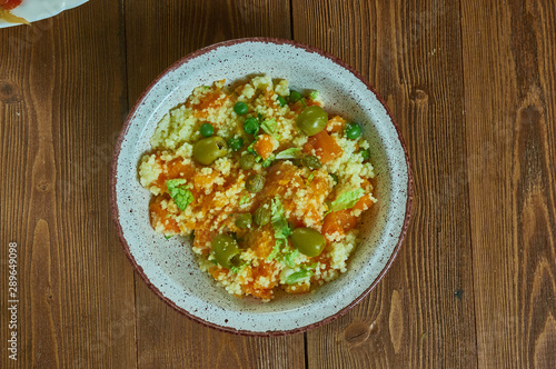 Israeli couscous with butternut squash