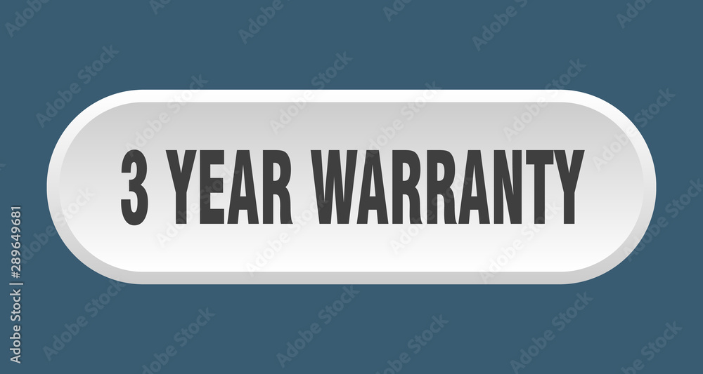 3 year warranty button. 3 year warranty rounded white sign. 3 year warranty 3 year warranty button. 3 year warranty rounded white sign. 3 year warranty