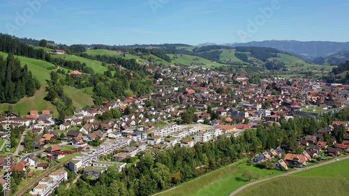 Langnau von oben photo