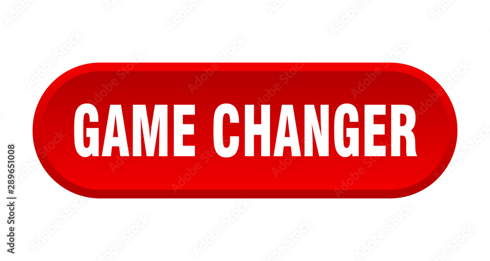 game changer button. game changer rounded red sign. game changer game changer button. game changer rounded red sign. game changer