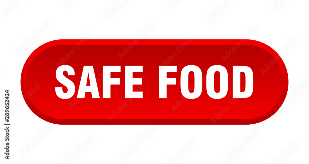 safe food button. safe food rounded red sign. safe food safe food button. safe food rounded red sign. safe food