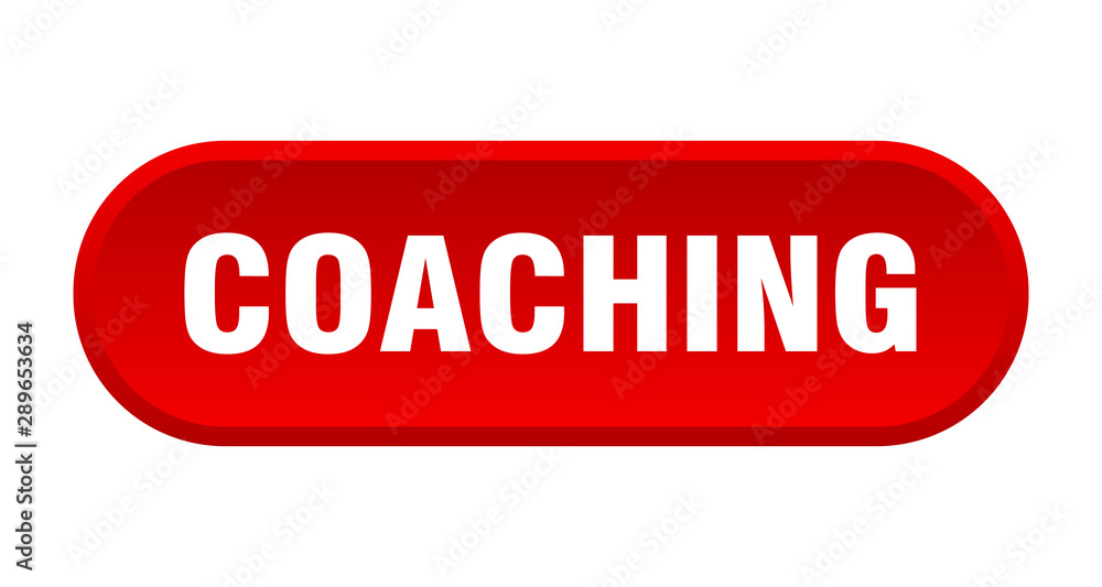 coaching button. coaching rounded red sign. coaching coaching button. coaching rounded red sign. coaching