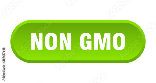 non gmo button. non gmo rounded green sign. non gmo