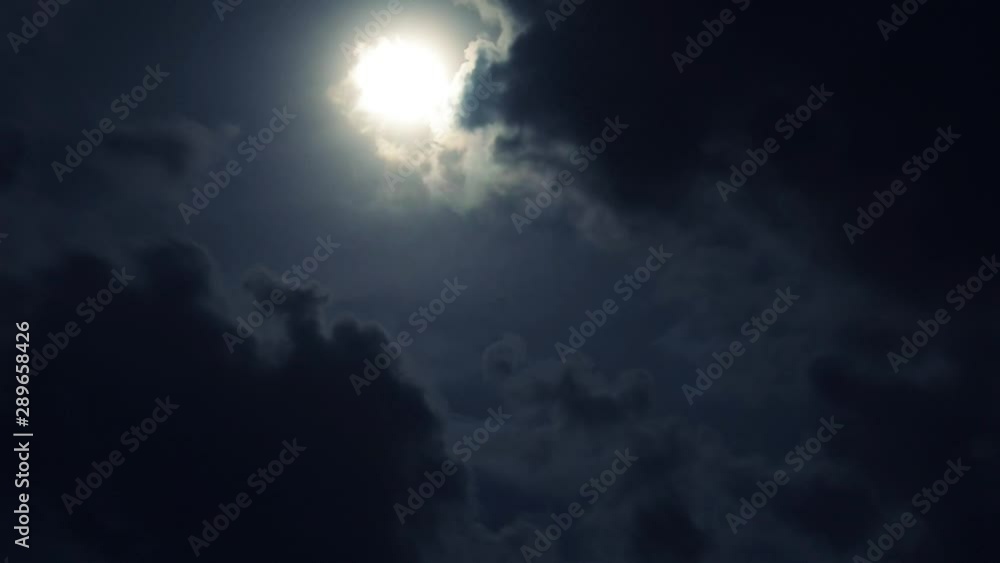 Time Lapse of a Moonset with Cumulus Clouds Passing By in Two Different Angles and Duration, 3 Seconds and 20 Seconds Respectively Time Lapse of a Moonset with Cumulus Clouds Passing By in Two Different Angles and Duration, 3 Seconds and 20 Seconds Respectively