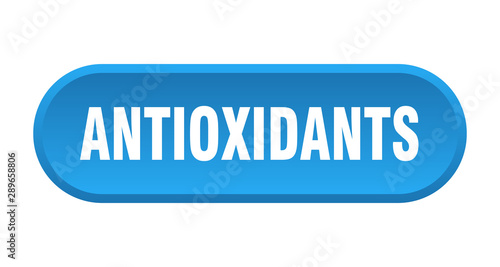 antioxidants button. antioxidants rounded blue sign. antioxidants