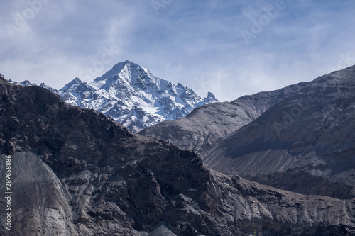 Mountain range in Nubra Valley  Leh Ladakh  Northern India.