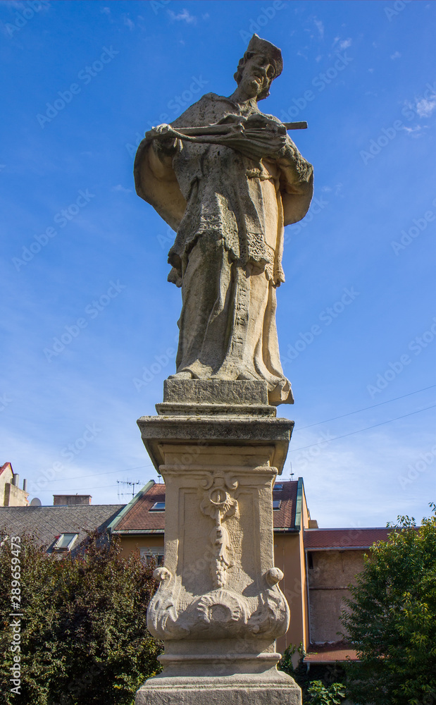 Statue of Saint John Nepomuk in Bratislava