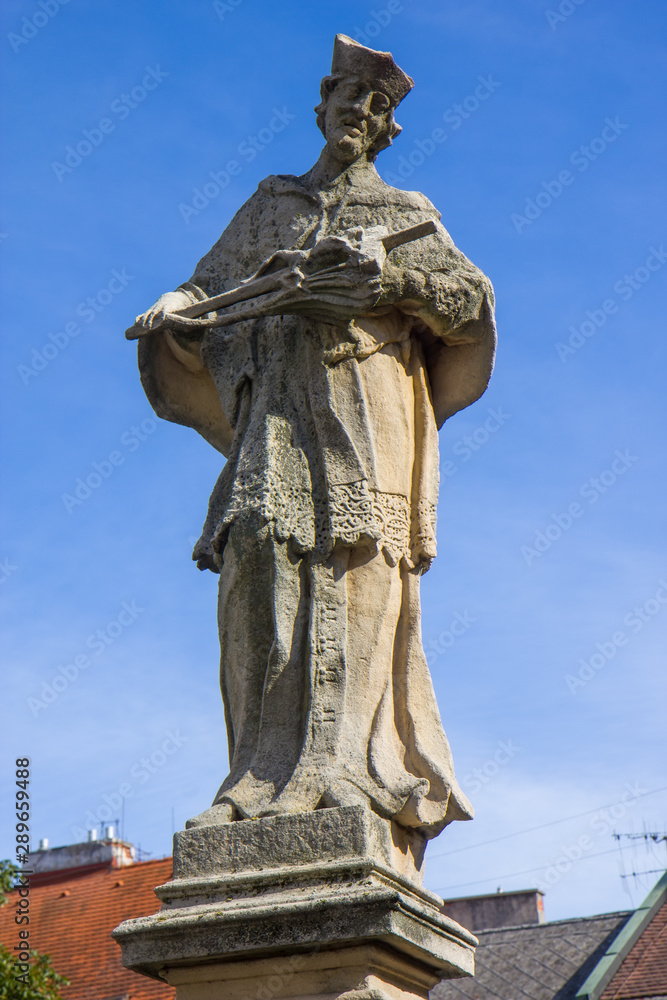 Statue of Saint John Nepomuk in Bratislava