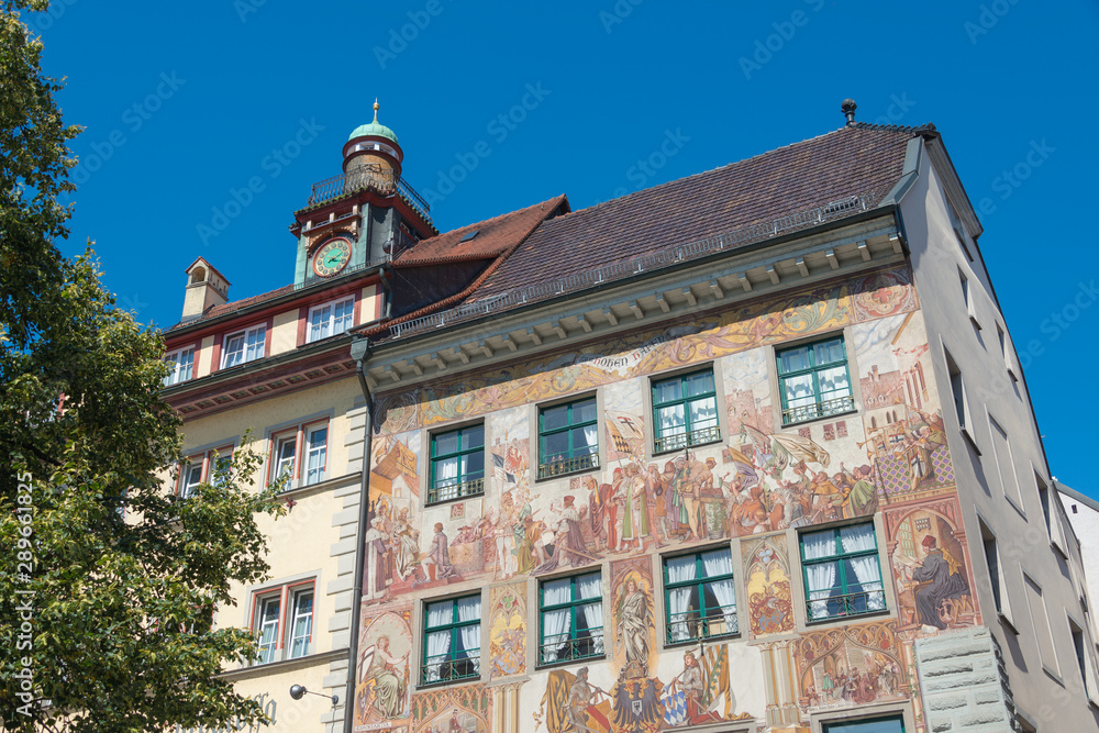 Obraz premium Fensteransicht