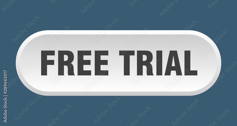free trial button. free trial rounded white sign. free trial free trial button. free trial rounded white sign. free trial