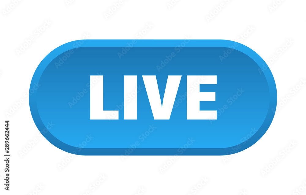 live button. live rounded blue sign. live live button. live rounded blue sign. live