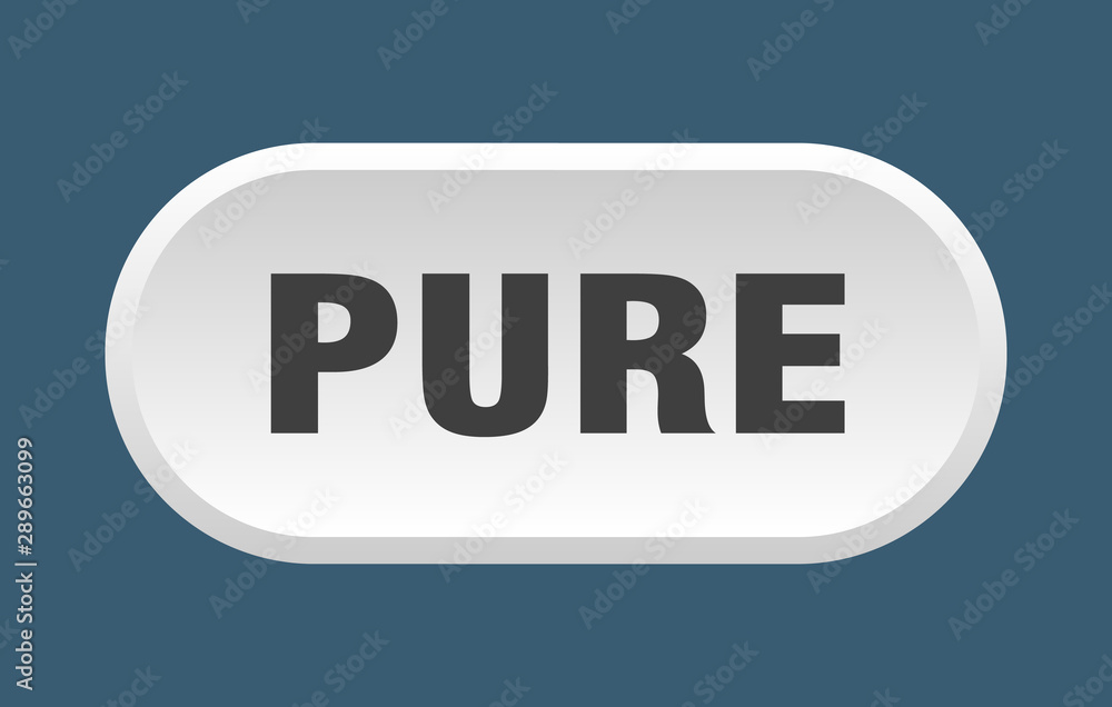 pure button. pure rounded white sign. pure pure button. pure rounded white sign. pure