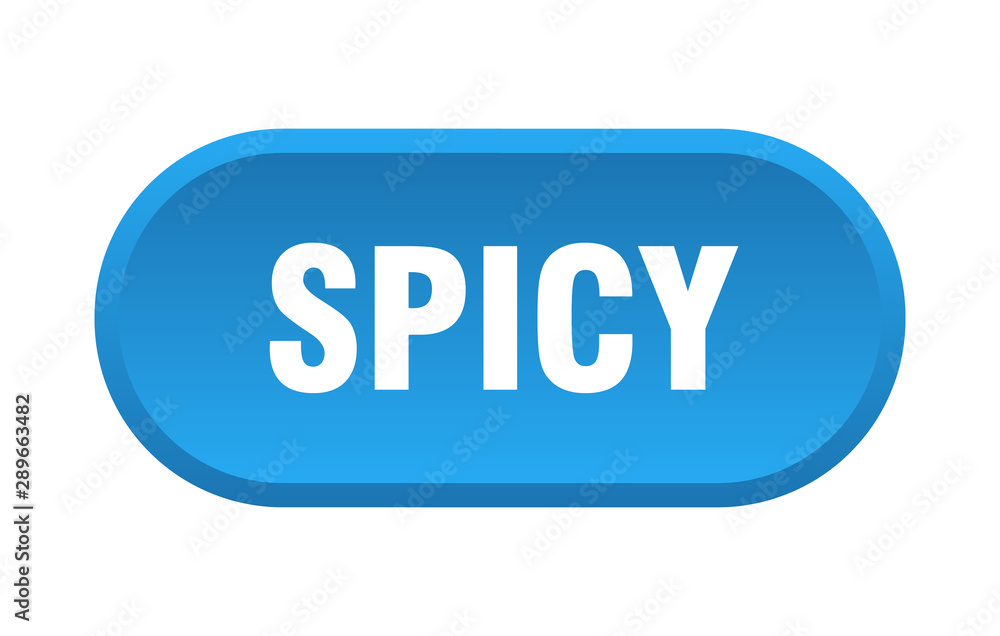 spicy button. spicy rounded blue sign. spicy spicy button. spicy rounded blue sign. spicy