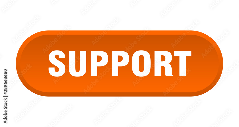support button. support rounded orange sign. support support button. support rounded orange sign. support